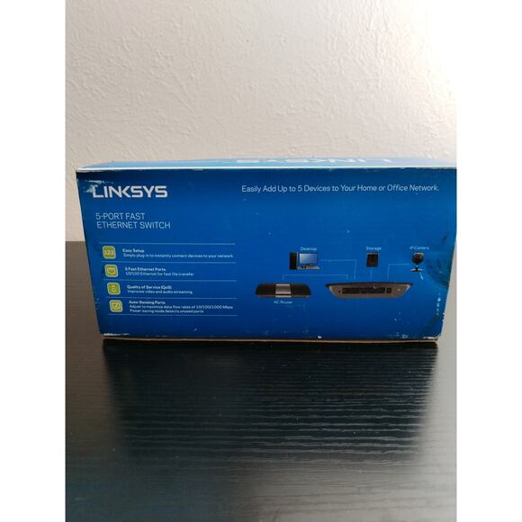 Linksys SE1500 5-Port Fast Ethernet Switch - Picture 9 of 9